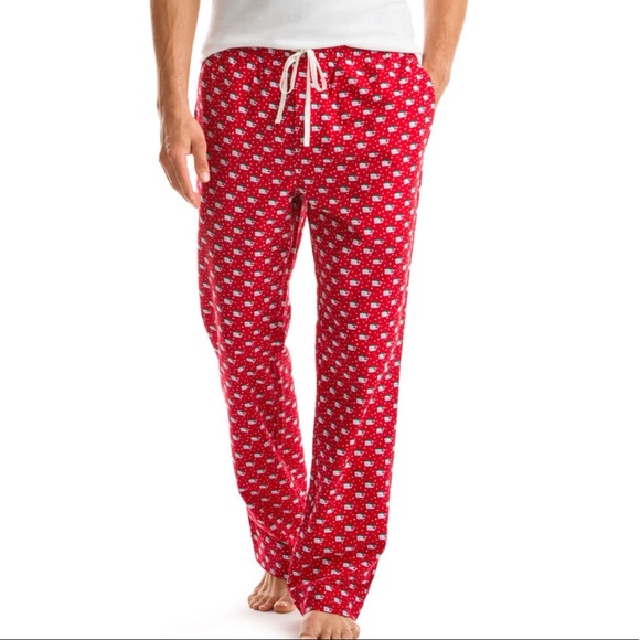 Vineyard Vines Other - Vineyard Vines Santa Whale Flannel Lounge Pants XL